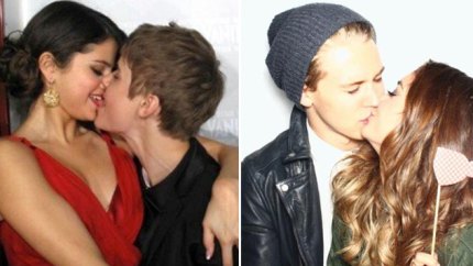 Photobooth kissing pictures
