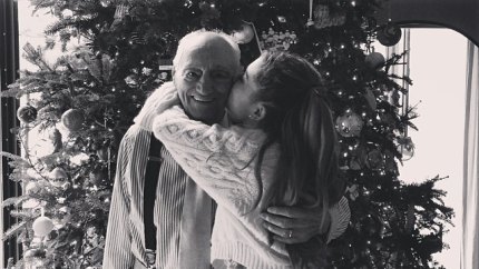 Ariana grande and her grandpa 1