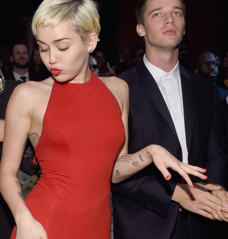 Miley cyrus patrick schwarzenegger partying