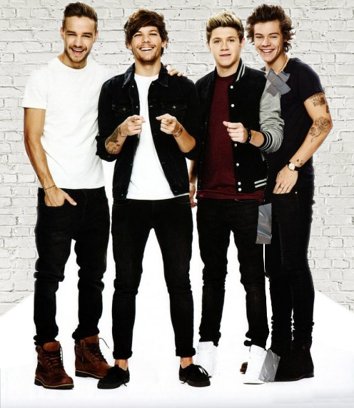 Celebrity Cutouts One Direction Group 4