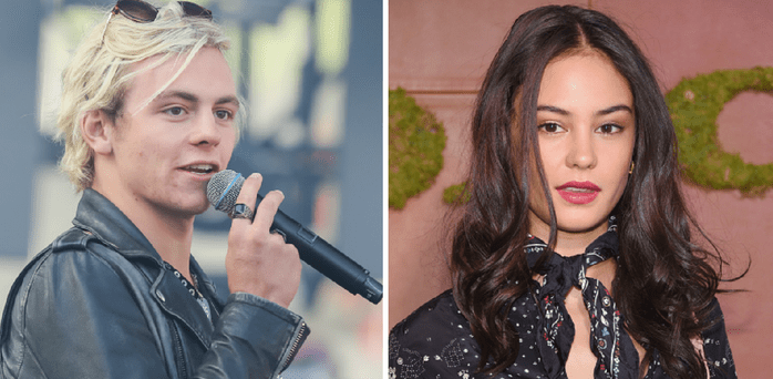 Ross lynch and courtney eaton caught kissing