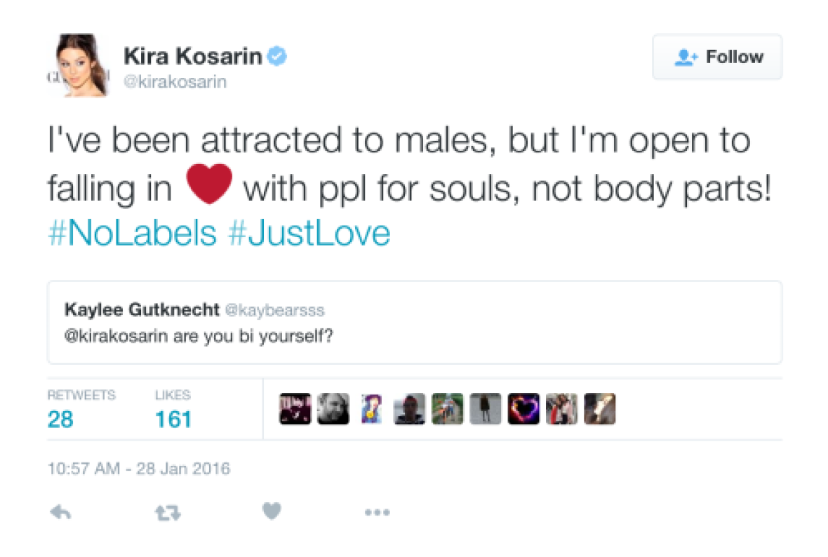 kira kosarin loving men and women