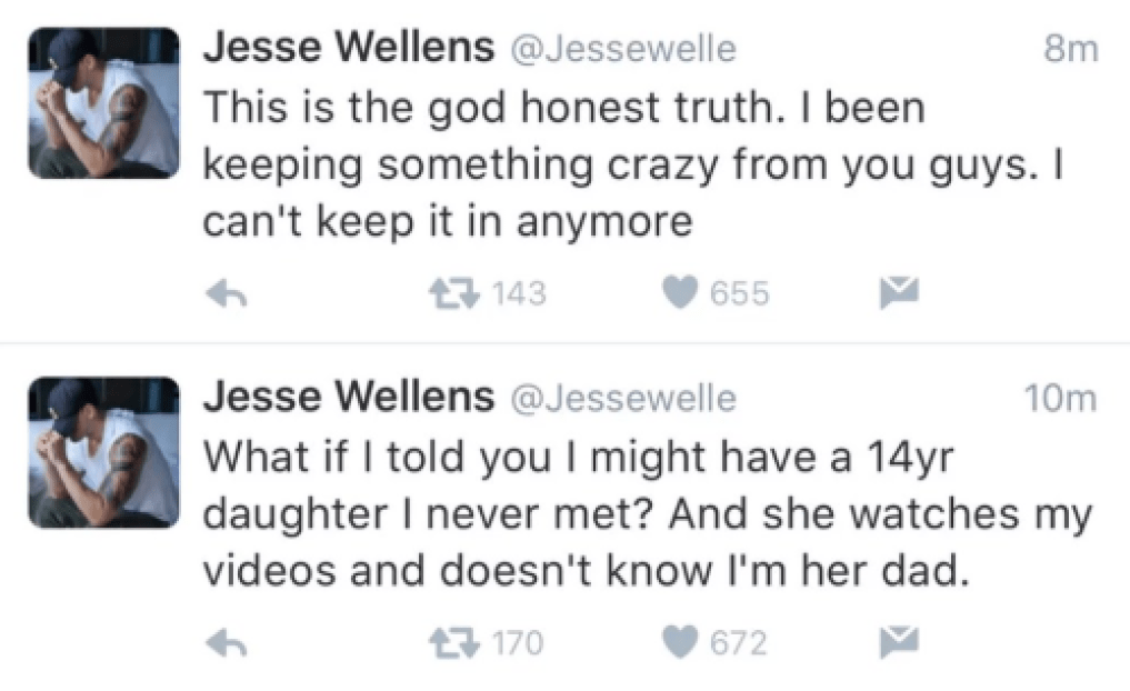 jesse wellens daughter