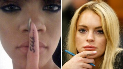 Celebrity matching tattoos 2