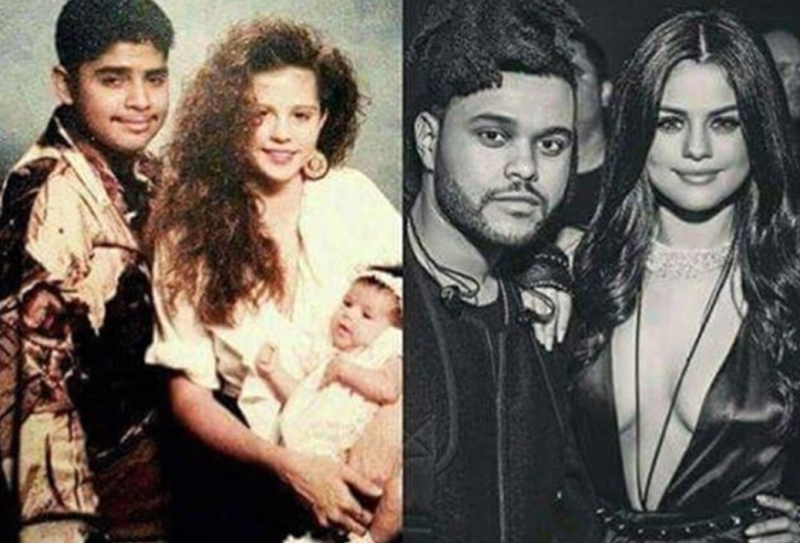 Selena the weeknd parents