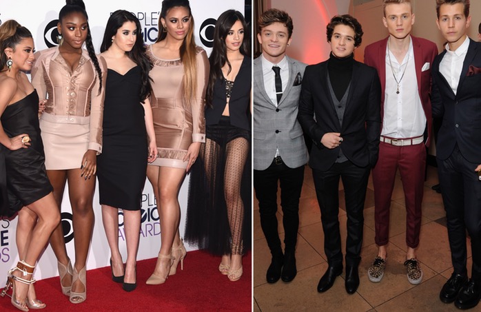 Fifth harmony the vamps feuding
