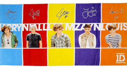 One direction towel