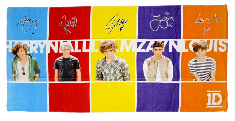 One direction towel