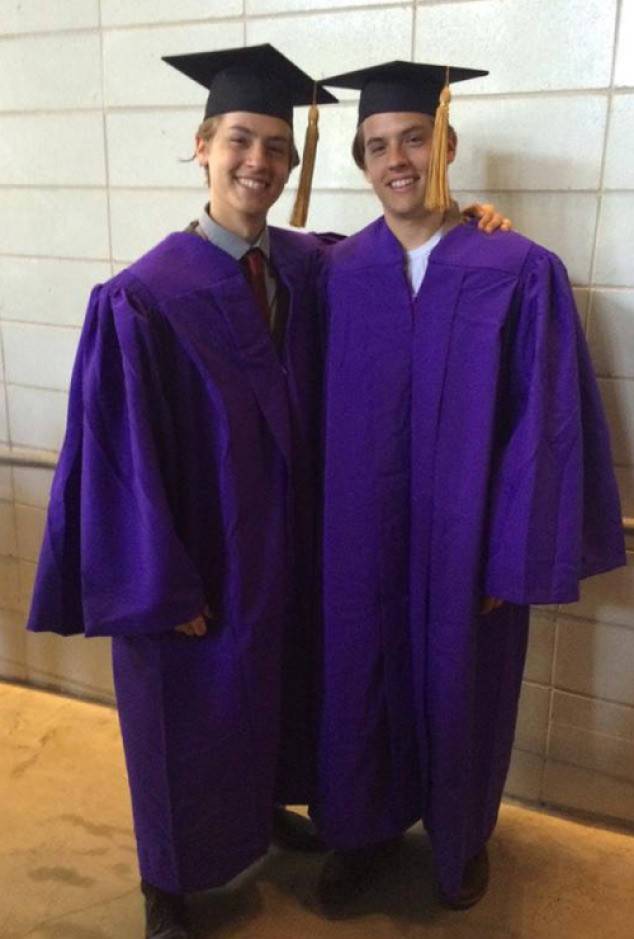 cole and dylan graduation