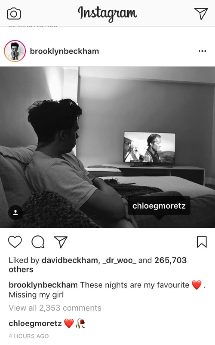 brooklyn and chloe instagram 2017