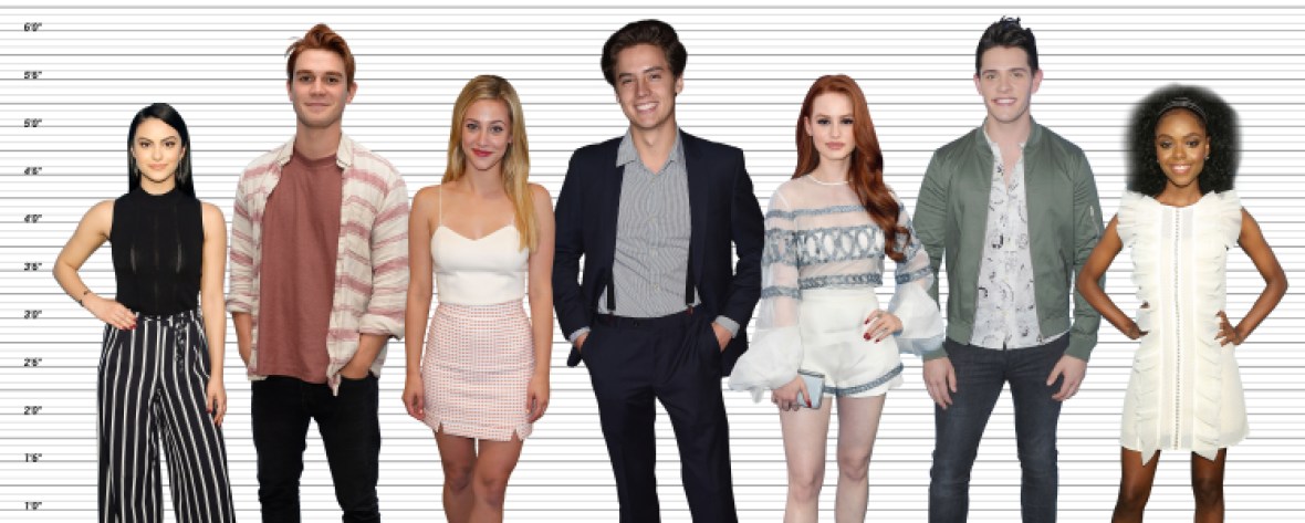 riverdale cast height