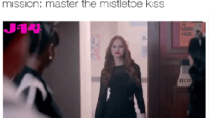Master the mistletoe kiss