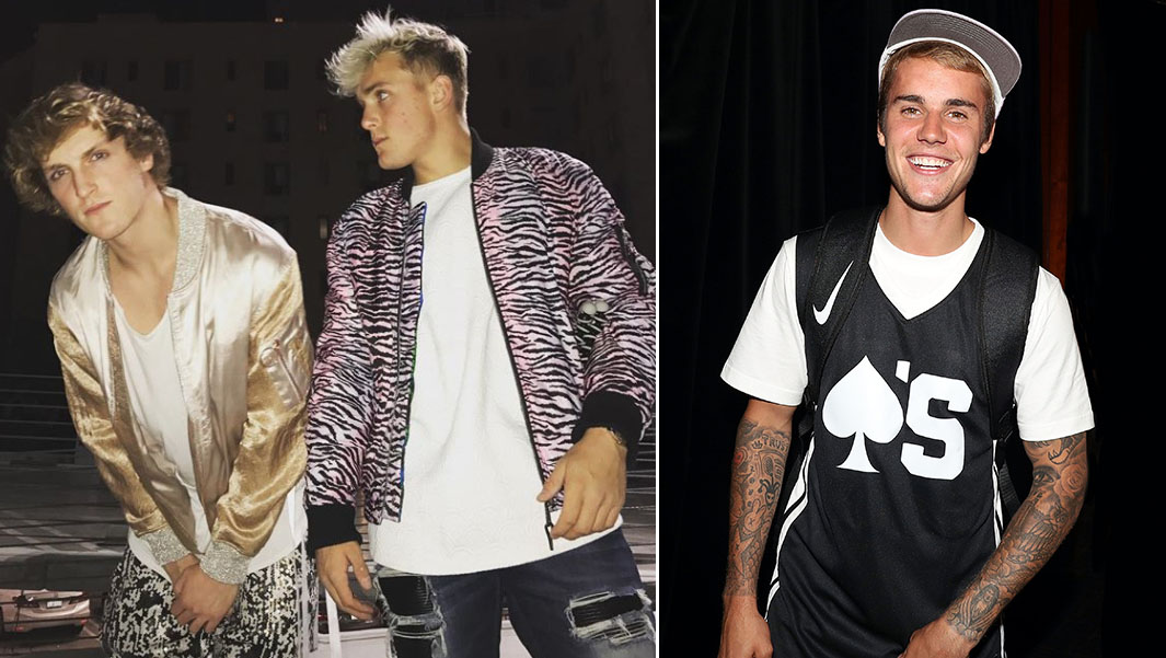 Jake Paul Thinks Justin Bieber Looks Like Him and Brother ...
