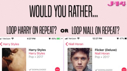 Would you rather niall horan or harry styles
