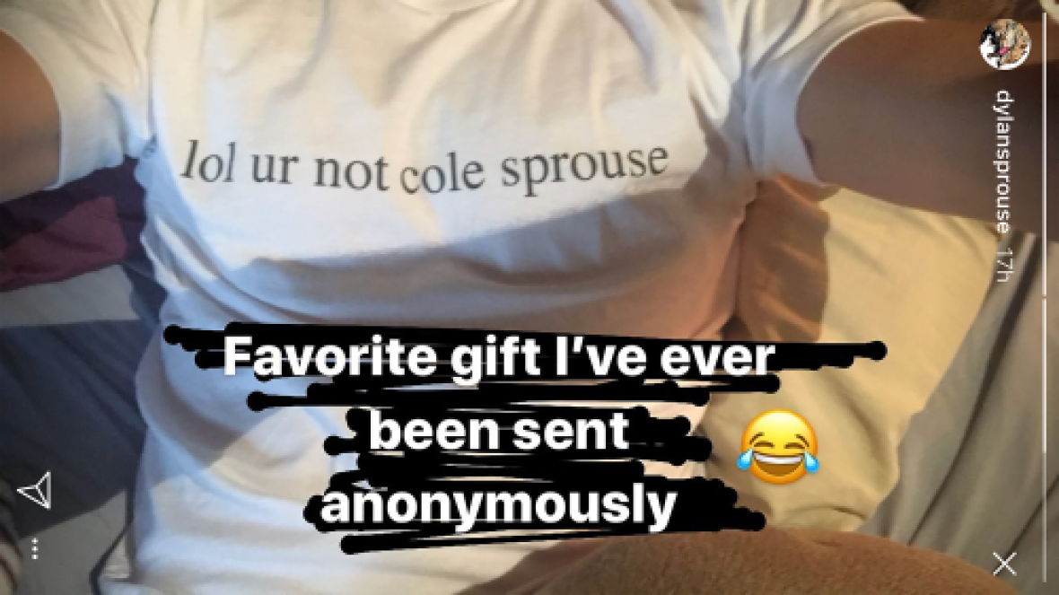 dylan sprouse cole shirt