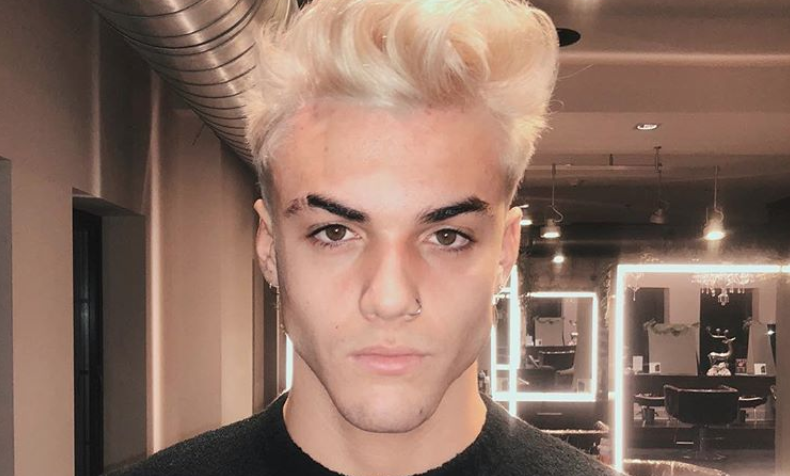 Grayson Dolan with blonde hair - wide 7