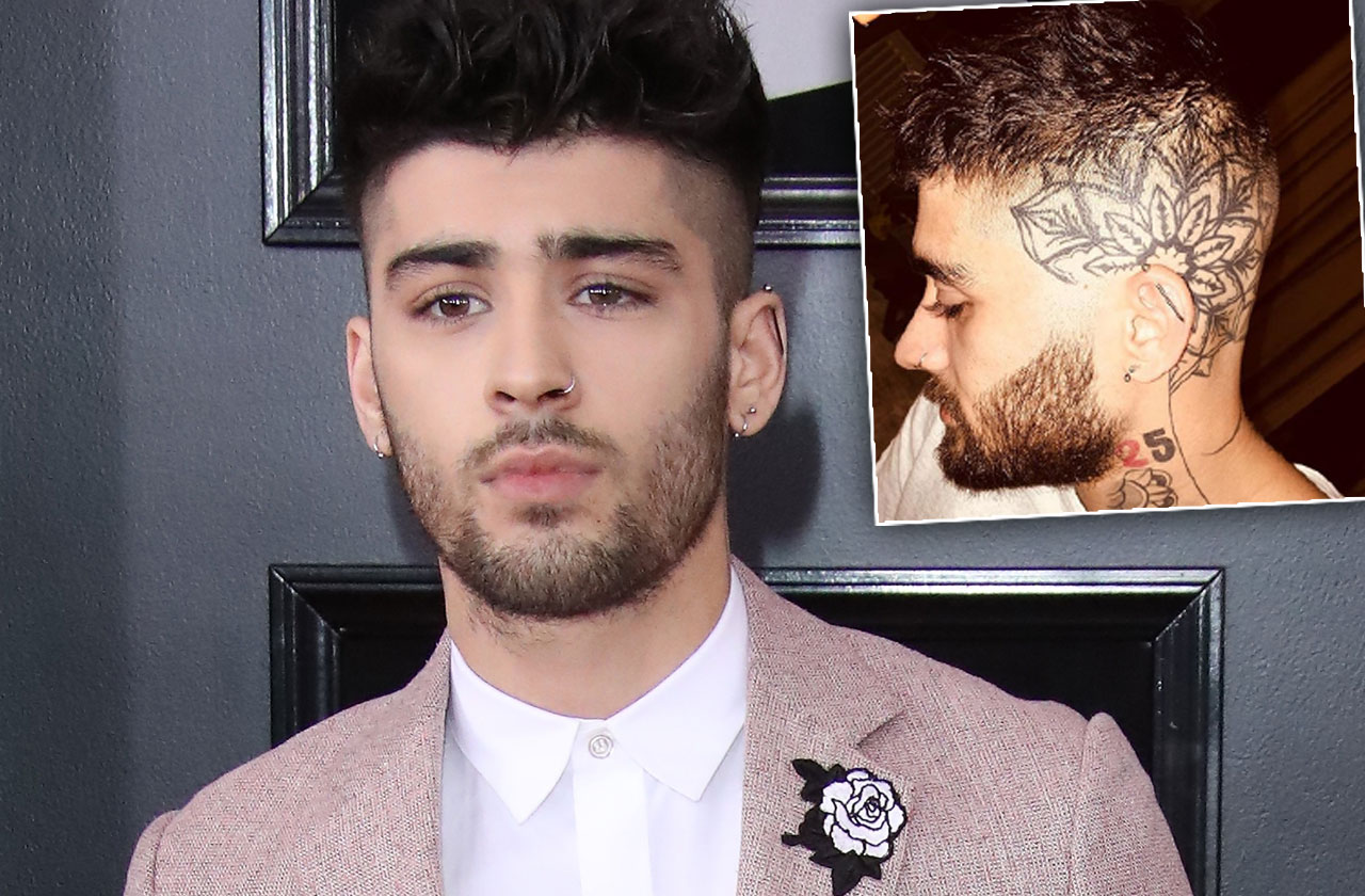 Zayn Malik Dyes His Hair Pink Before Valentine's Day