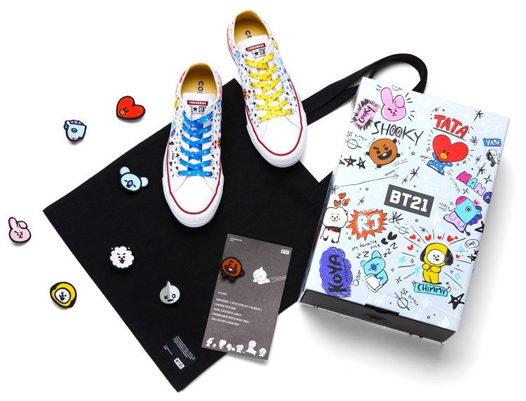 Enter For A Chance to Win BTS BT21 Designed Sneakers