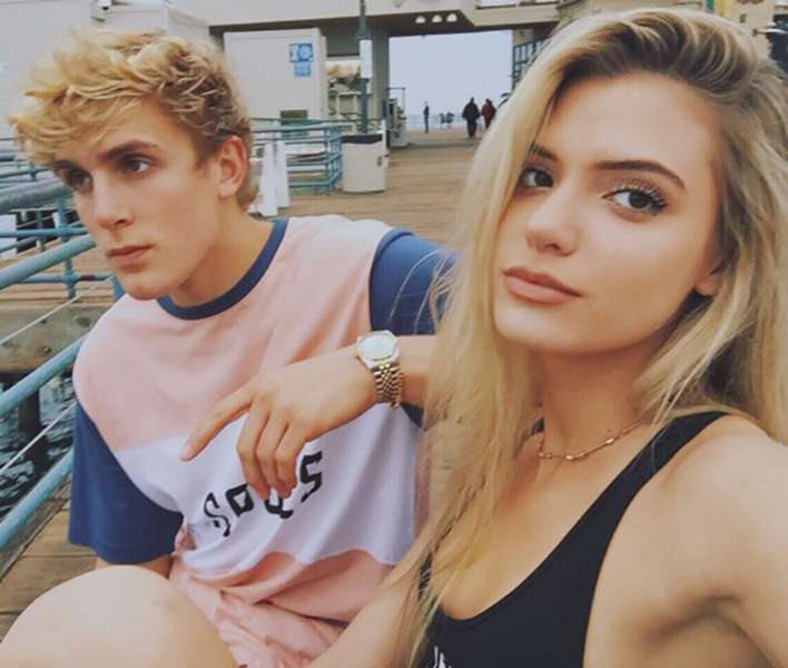 Jake Paul and Alissa Violet