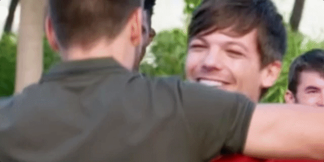 Liam Louis X Factor Reunion Hug