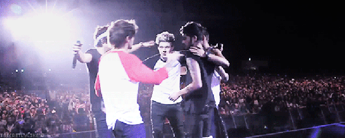 One Direction Group Hug