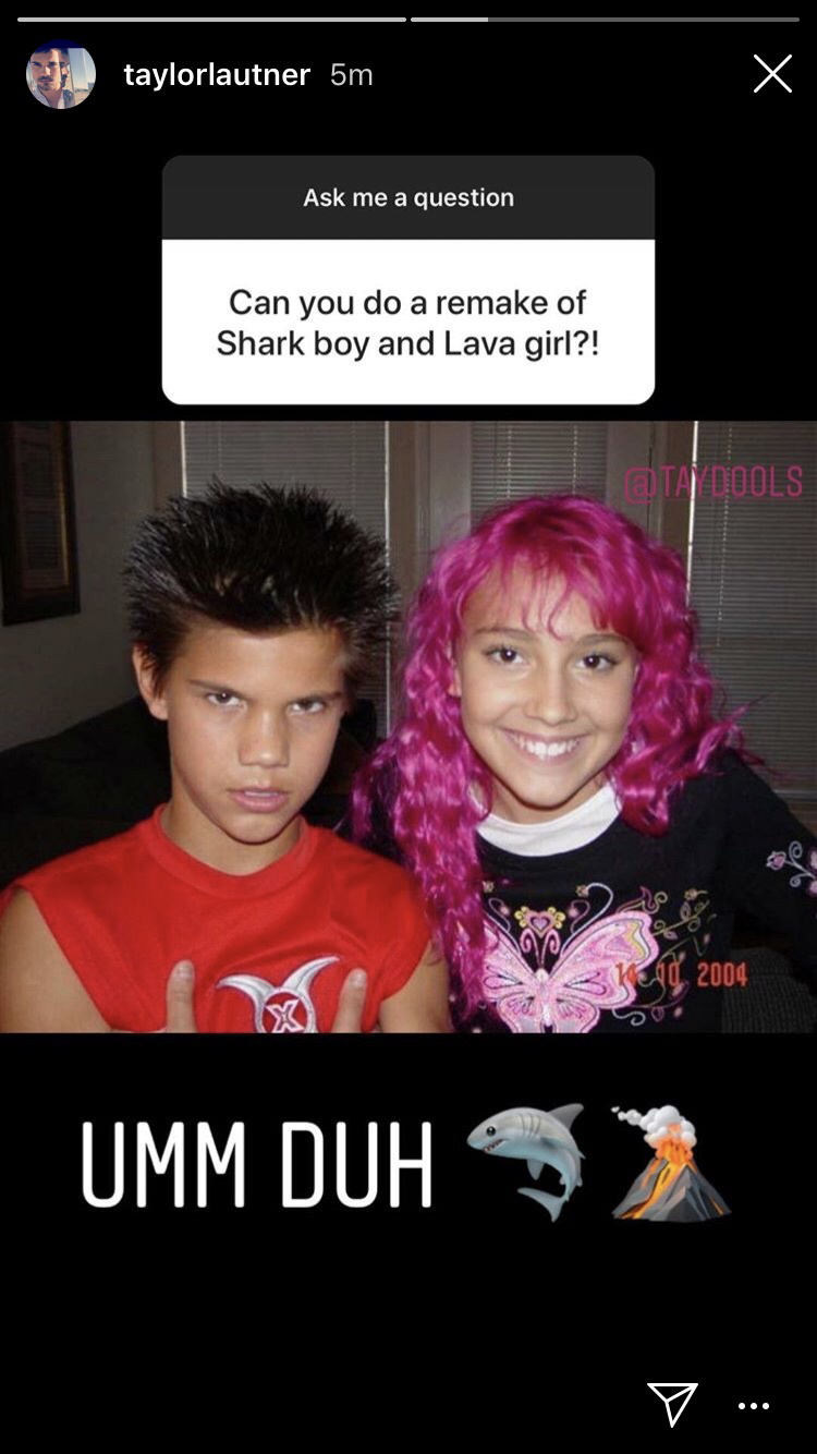 Taylor Lautner Sharkboy and Lavagirl