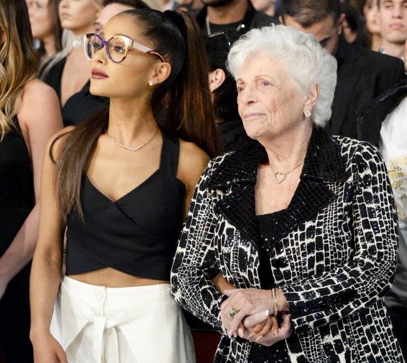 Ariana Grande and Her Nonna