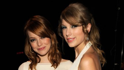Emma Stone and Taylor Swift
