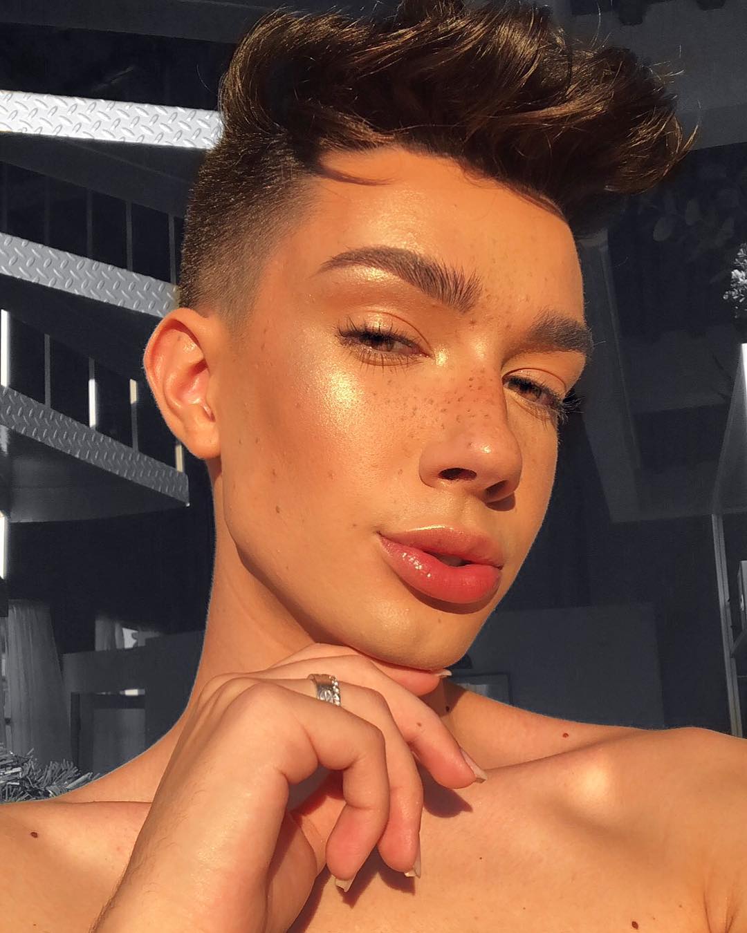James Charles With No Fresh-Faced Selfies
