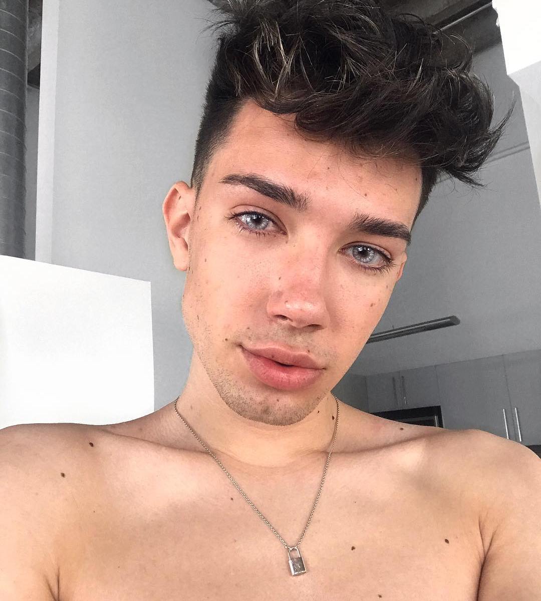 James Charles With No Makeup: YouTuber