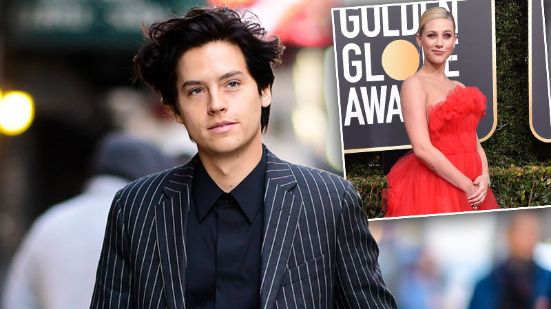 Cole Sprouse Golden Globes