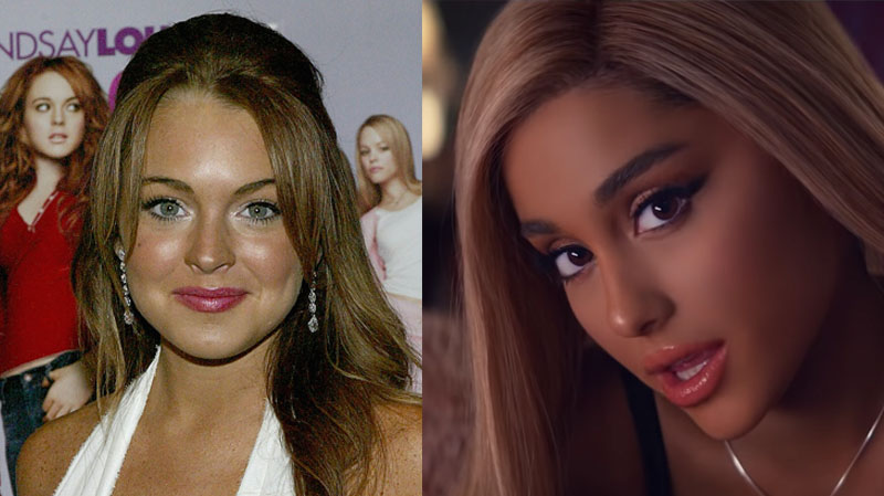 Lindsay Lohan Wasnt Asked To Be In Ariana Grandes Music Video