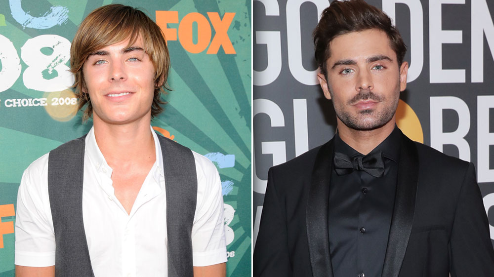 Celebrities' 10 Year Transformation: Then-And-Now Photos