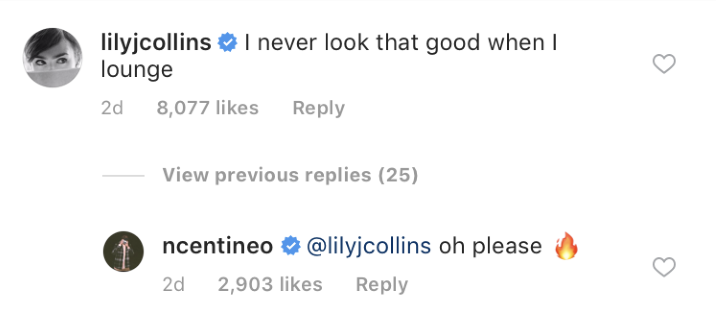 Noah Centineo & Lily Collins