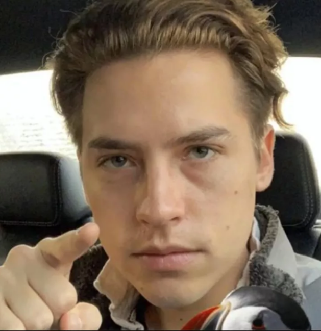 Cole Sprouse New Blonde Hair