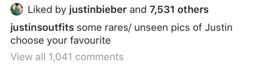 Justin Bieber Liked Instagram Selena Gomez
