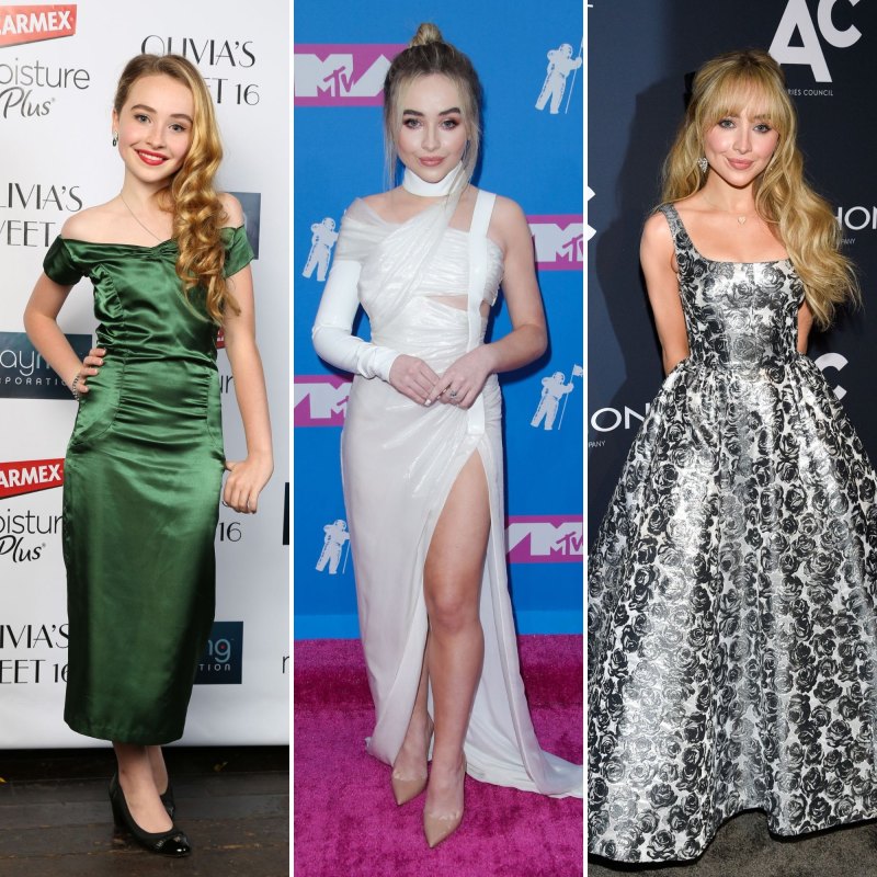 Check Out Sabrina Carpenter’s Red Carpet Evolution From Her Disney Days to Now