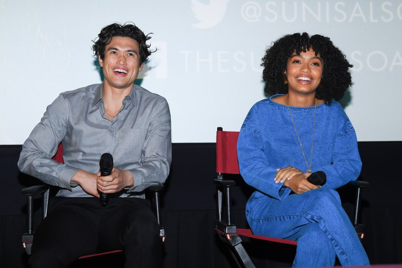 Yara Shahidi And Charles Melton Pull Off The Ultimate 'Promposal' At A Toronto screening of THE SUN