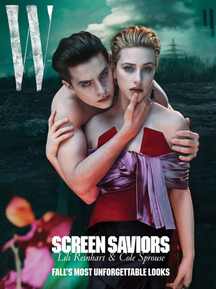 Cole Sprouse Lili Reinhart W Magazine Cover