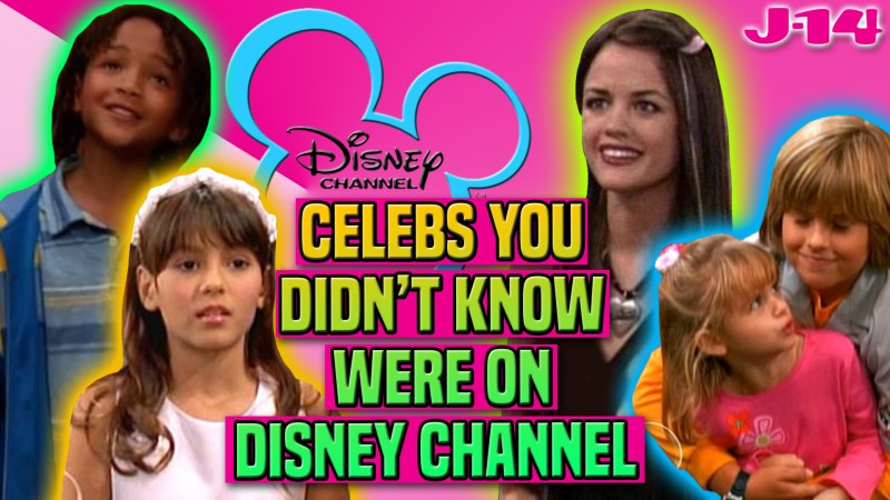 celebs you didn't know were on disney channel