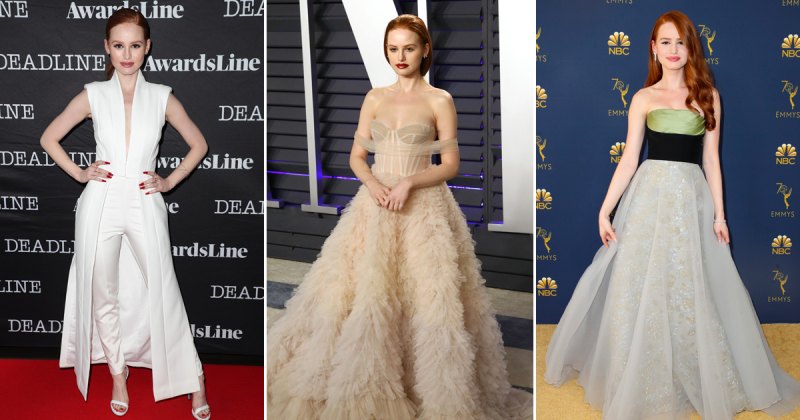 madelaine petsch red carpet looks