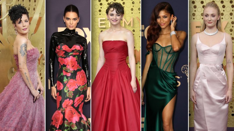 Emmys Red Carpet Looks Outfits Photos