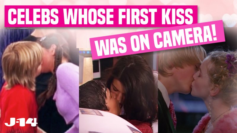 Celebrities Whose First Kiss Was Filmed for a TV Show or Movie
