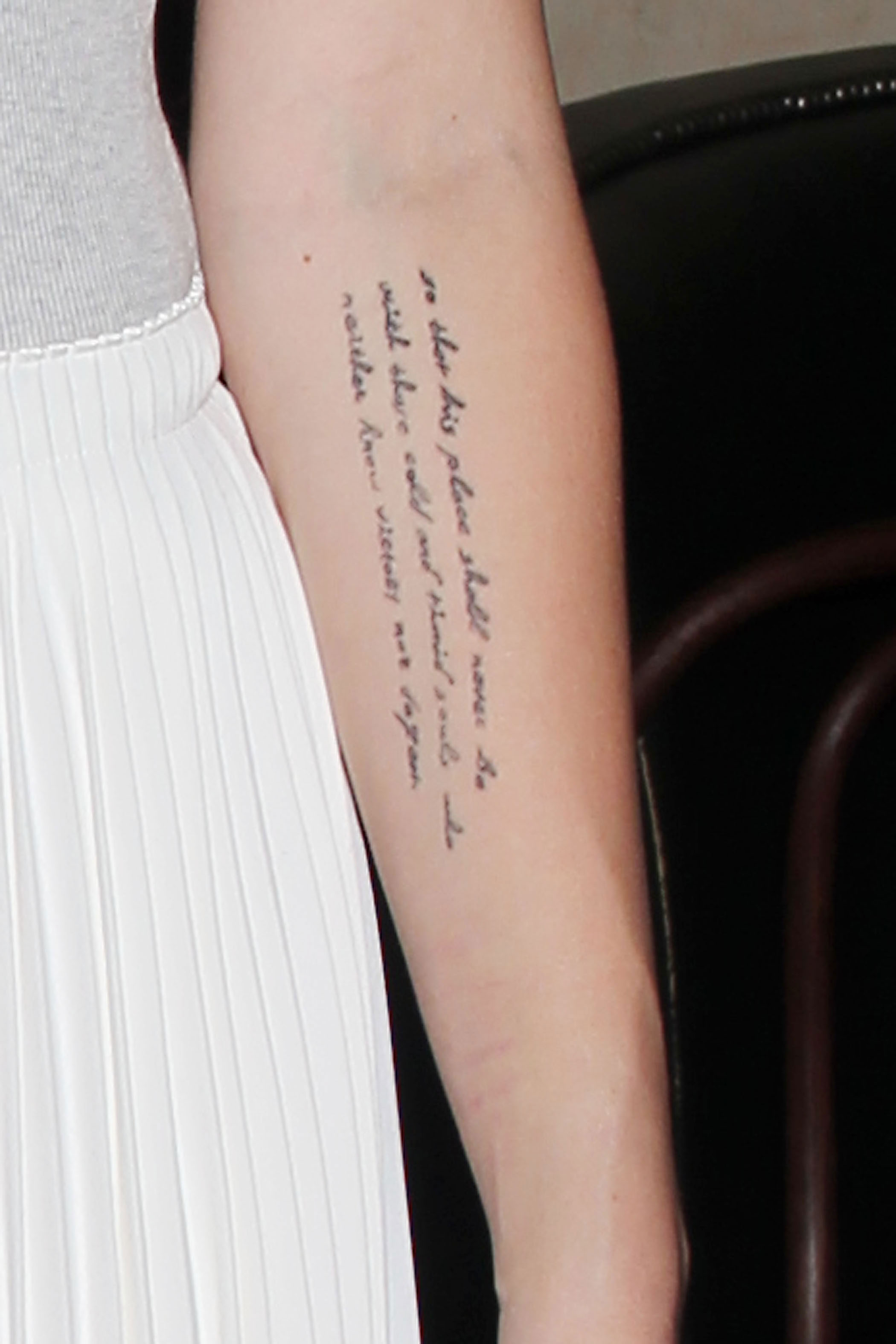 Miley Cyrus Tattoos Complete Breakdown Of Ink Designs' Meanings