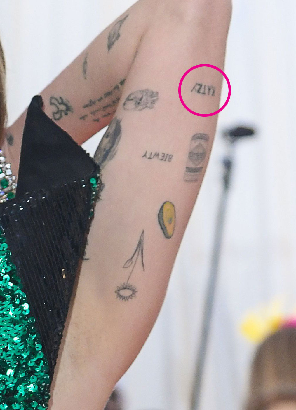 Miley Cyrus' 74 Tattoos Ink Designs, Meanings, Photos