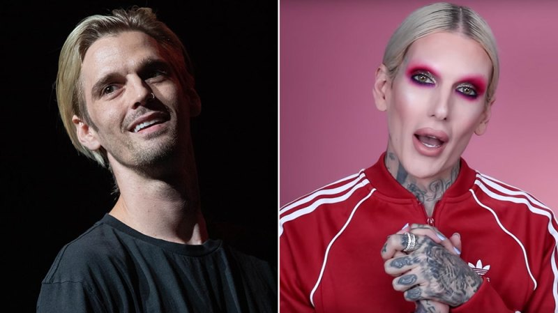 Aaron Carter Accuses Jeffree Star Of Stealing His Merch