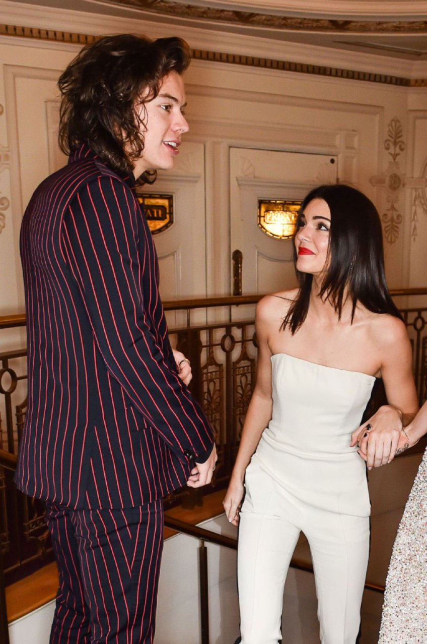 Harry Styles Interviewing Kendall Jenner