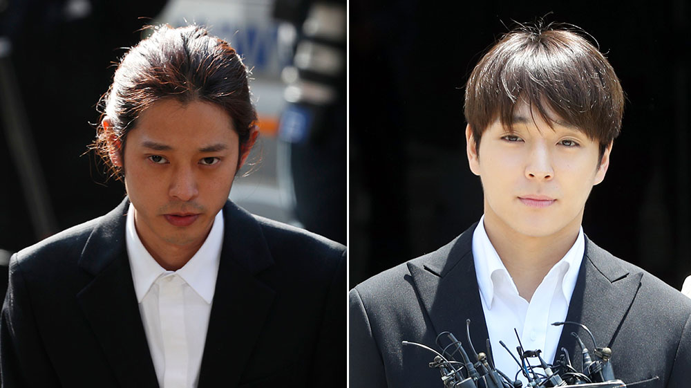 K Pop Stars Jung Joon Young Choi Jong Hoon Sentenced To Jail
