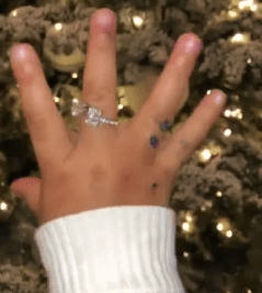 Kylie Jenner and daughter Stormi, three, flaunt matching diamond rings |  Metro News
