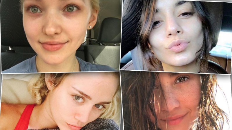 Celebrities With No Makeup All Natural